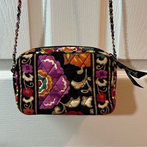 VERA BRADLEY RETIRED SUZANI PATTERN MINI CHIN BAG